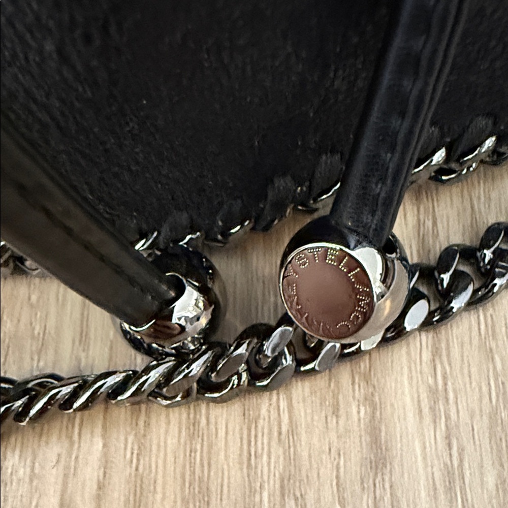 Stella Mccartney Black Drawstring Mini Crossbody … - image 2